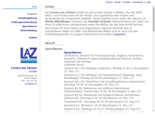 Tablet Screenshot of laz.ch